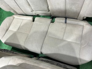 Комплект сидений SUBARU LEGACY LANCASTER OEM 64010AE700GE 64010AE710GE 64231AE360GE 64221AE130GE BHE BH9 BH5 2001 SILVER/GREY 1U2