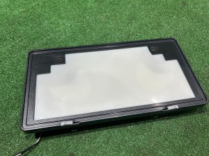 Номерные рамки с подсветкой 123456789 SUBARU LEGACY LANCASTER