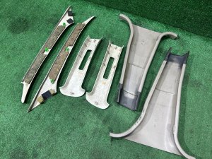 Обшивка стоек SUBARU LEGACY LANCASTER OEM 94010AE020GF 94010AE030GF 94012AE020GF 94022AE020AD 94022AE030AD BHE BH9 BH5 2001 SILVER/GREY 1U2