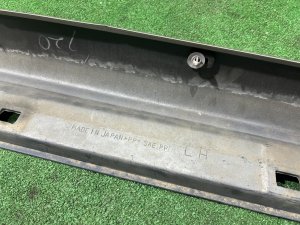 Порог левый SUBARU LEGACY LANCASTER OEM 91129AE090MQ BHE BH9 2001 SILVER/GREY 1U2