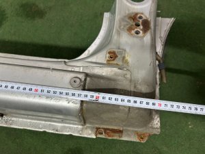 Right rocker panel SUBARU LEGACY LANCASTER OEM 51415AE021 BHE BH9 BH5 2001 SILVER/GREY 1U2