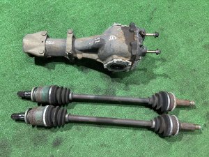 Редуктор с приводами G/R=4.111 SUBARU LEGACY LANCASTER OEM 27011AA343 28421AE061 28421AE051 BHE BH9 BH5 BE5 BE9 BEE 2001 EZ30 AT