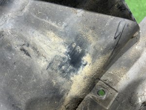 Брызговик задний правый SUBARU LEGACY LANCASTER OEM 1234567 BHE 2001 SILVER/GREY 1U2