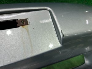 Бампер передний SUBARU LEGACY LANCASTER OEM 57703AE230MQ BHE BH9 2002 SILVER/GREY 1U2