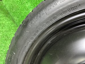 Запасное колесо T135/80D16 SUBARU LEGACY LANCASTER OEM 123456789 BHE BH9 2002