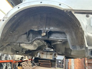 Крыло заднее левое SUBARU LEGACY LANCASTER OEM 51410AE170 BHE BH9 2002 SILVER/GREY 1U2