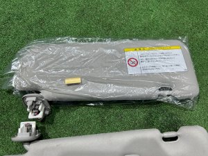 Козырьки солнцезащитные TOYOTA PRIUS OEM 74310-47160-B0 74320-47170-B0 ZVW30 2012 SILVER 1F7