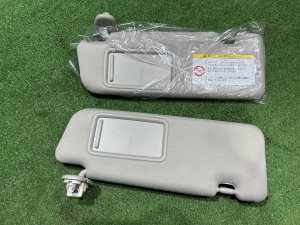 Козырьки солнцезащитные TOYOTA PRIUS OEM 74310-47160-B0 74320-47170-B0 ZVW30 2012 SILVER 1F7