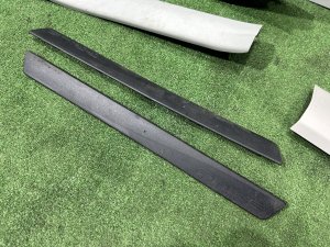 Накладки на пороги черные TOYOTA PRIUS OEM 67913-47040-G0 67914-47040-G0 67917-47040-G0 67918-47040-G0 ZVW30 2012 SILVER 1F7