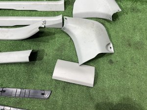 Накладки на пороги черные TOYOTA PRIUS OEM 67913-47040-G0 67914-47040-G0 67917-47040-G0 67918-47040-G0 ZVW30 2012 SILVER 1F7