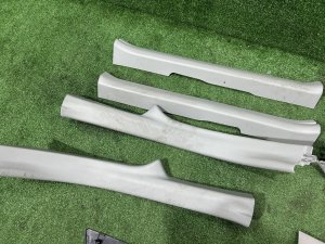 Накладки на пороги черные TOYOTA PRIUS OEM 67913-47040-G0 67914-47040-G0 67917-47040-G0 67918-47040-G0 ZVW30 2012 SILVER 1F7