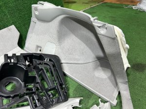 แผงบุห้องเก็บของท้าย TOYOTA PRIUS OEM 64730-47170-B0 64740-47160-B0 58416-47030-B3 ZVW30 2012 SILVER 1F7