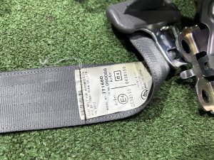Ремни безопасности задние TOYOTA PRIUS OEM 73360-47112-B0 73360-47112-B0 ZVW30 2012 SILVER 1F7