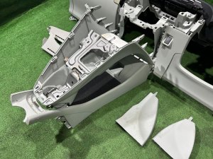 Торпедо рестайлниг TOYOTA PRIUS OEM 55300-47190-C0 ZVW30 2012 SILVER 1F7