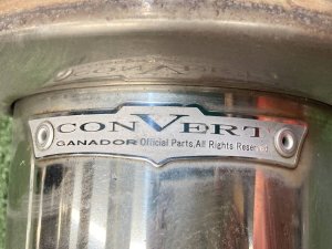 Бочка глушителя Ganador Convert Rouge Subaru Levorg SUBARU LEVORG 2015 FA20