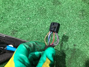 Зеркало левое SUBARU LEGACY OEM 91031AE032IT BH5 2000 BLEU 95H