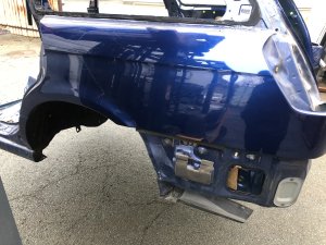 Крыло заднее левое SUBARU LEGACY OEM 51410AE150 BH5 2000 BLEU 95H