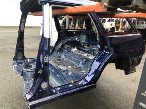 Крыло заднее левое SUBARU LEGACY OEM 51410AE150 BH5 2000 BLEU 95H