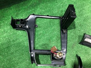 Рамка магнитофона комплект Черный SUBARU LEGACY OEM 66060AE280 66150AE190 66050AE060 BH5 2000 BLUE 95H