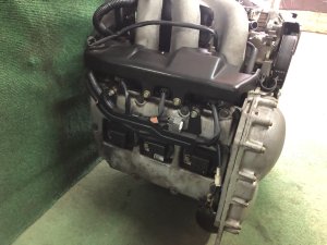 エンジン SUBARU LEGACY LANCASTER OEM 10100BH340 11008AA830 BHE BEE 2002 EZ30