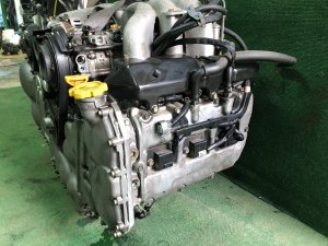 エンジン SUBARU LEGACY LANCASTER OEM 10100BH340 11008AA830 BHE BEE 2002 EZ30
