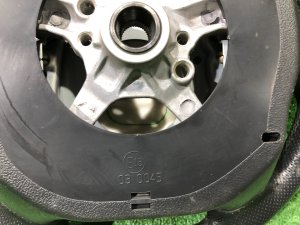 Руль MOMO темное дерево SUBARU LEGACY LANCASTER OEM 34311AE310 BHE BH9 BH5 2002 SILVER/GREY 1U2
