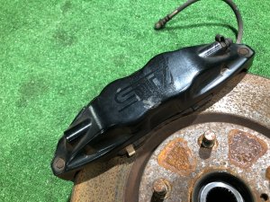 Суппорта + диски BREMBO SUBARU WRX STI OEM 26292FG011, 26292FG001, 26692FG031, 26692FG021 VAB VAG VA 2015 EJ20Y MT6