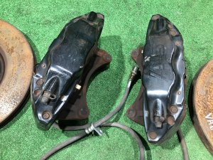 Суппорта + диски BREMBO SUBARU WRX STI OEM 26292FG011, 26292FG001, 26692FG031, 26692FG021 VAB VAG VA 2015 EJ20Y MT6