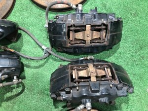 Суппорта + диски BREMBO SUBARU WRX STI OEM 26292FG011, 26292FG001, 26692FG031, 26692FG021 VAB VAG VA 2015 EJ20Y MT6