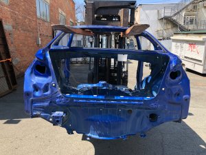 Задняя часть Rear Cut SUBARU WRX STI OEM 52401VA0119P, 52129VA0009P, 51439VA0029P, 51439VA0129P VAB VAG VA 2015 Blue Pearl K7X