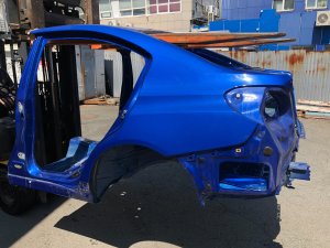 Задняя часть Rear Cut SUBARU WRX STI OEM 52401VA0119P, 52129VA0009P, 51439VA0029P, 51439VA0129P VAB VAG VA 2015 Blue Pearl K7X