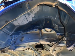 Задняя часть Rear Cut SUBARU WRX STI OEM 52401VA0119P, 52129VA0009P, 51439VA0029P, 51439VA0129P VAB VAG VA 2015 Blue Pearl K7X