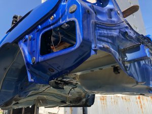 Задняя часть Rear Cut SUBARU WRX STI OEM 52401VA0119P, 52129VA0009P, 51439VA0029P, 51439VA0129P VAB VAG VA 2015 Blue Pearl K7X