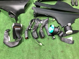 Обшивка стоек Черные ! SUBARU WRX STI OEM 94010FJ040VH, 94012FJ001VH, 94013FJ000VH VAB VAG VA 2015 Blue Pearl K7X