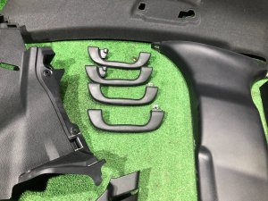 Обшивка потолка Черная SUBARU WRX STI OEM 92011VA180JC, 92011VA190JC VAB VAG VA 2015 Blue Pearl K7X