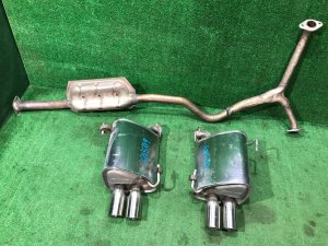 Бочки глушителя + средняя часть 44200VA000, 44300VA010, 44300VA000 SUBARU WRX STI