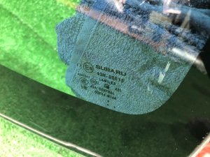 Стекло лобовое SUBARU WRX STI OEM 65009FJ141 VAB VAG VA 2015