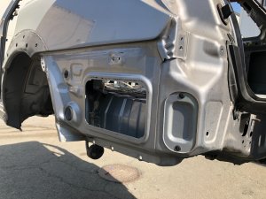 Задняя часть Rear Cut SUBARU OUTBACK OEM 51490AG0309P, 51490AG0209P BPE 2008 Silver Metallic C6Z