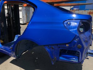 Крыло заднее левое SUBARU WRX STI OEM 51439VA0129P VAB 2015 Blue Pearl K7X
