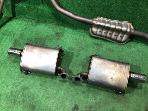 Бочки глушителя + средняя часть SUBARU LEGACY OEM 44300AJ541, 44200AJ050, 44300AJ531 BMG BM9 BM 2013 FA20E CVT