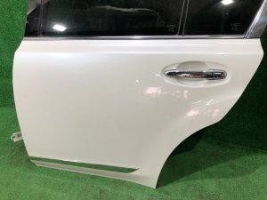 Дверь задняя левая SUBARU LEGACY OEM 60409AJ0349P BMG BM9 BM 2013 White Pearl 37J