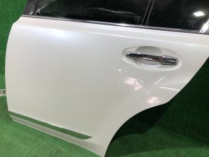 Дверь задняя левая SUBARU LEGACY OEM 60409AJ0349P BMG BM9 BM 2013 White Pearl 37J