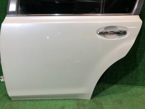 Дверь задняя левая SUBARU LEGACY OEM 60409AJ0349P BMG BM9 BM 2013 White Pearl 37J