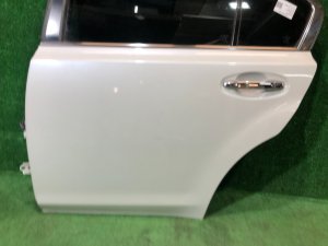 Дверь задняя левая SUBARU LEGACY OEM 60409AJ0349P BMG BM9 BM 2013 White Pearl 37J