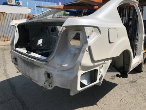 Задняя часть Rear Cut SUBARU LEGACY OEM 51439AJ0509P, 51439AJ0409P, 52401AJ0209P BMG BM9 BM 2013 White Pearl 37J