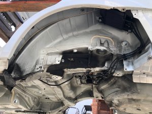 Крыло заднее левое SUBARU LEGACY OEM 51439AJ0509P BMG BM9 BM 2013 White Pearl 37J