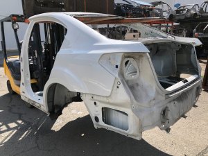 Крыло заднее левое SUBARU LEGACY OEM 51439AJ0509P BMG BM9 BM 2013 White Pearl 37J