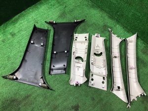 Обшивка стоек SUBARU LEGACY OEM 94010AJ000ME, 94010AJ010ME, 94022AJ000VH, 94022AJ010VH BMG BM9 BM 2013 White Pearl 37J
