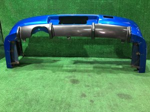 Бампер задний с клыками SUBARU IMPREZA OEM 57703FE050PG GDA, GDB, GD 2002 Blue 02C