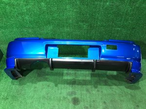 Бампер задний с клыками SUBARU IMPREZA OEM 57703FE050PG GDA, GDB, GD 2002 Blue 02C